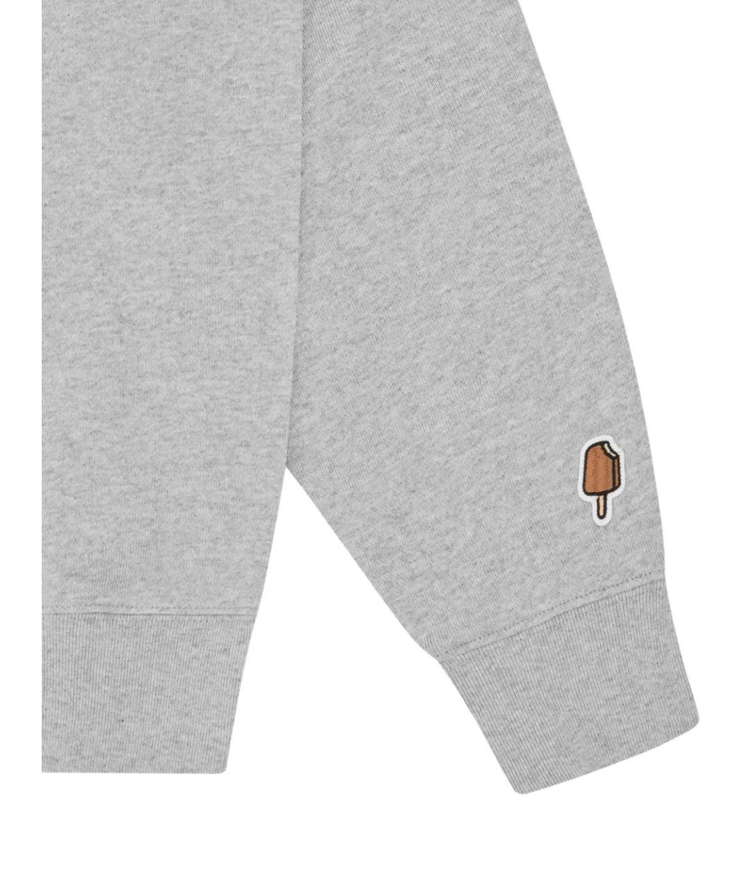 icecream Серый хлопковый джемпер / свитер, фото 5