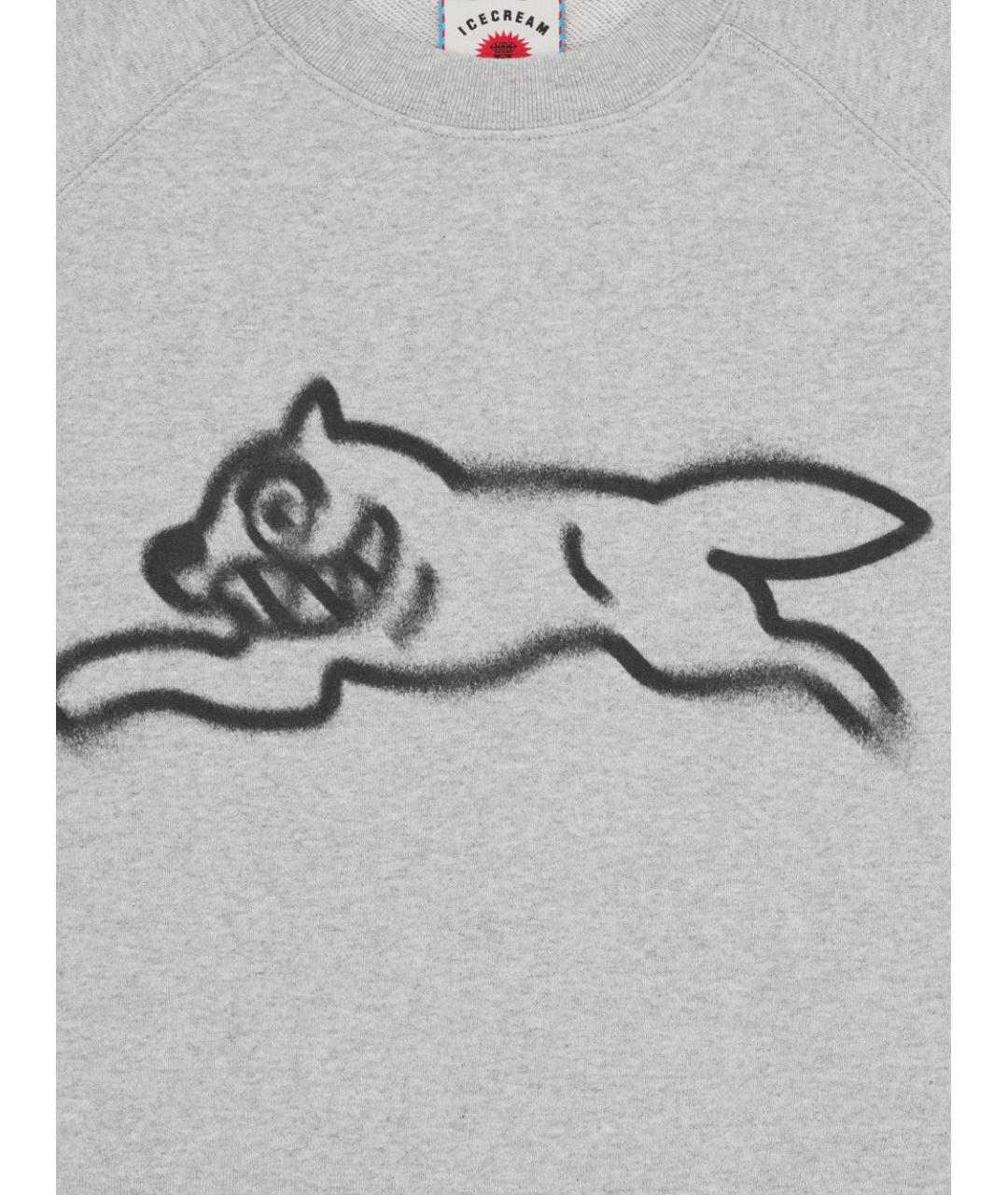 icecream Серый хлопковый джемпер / свитер, фото 2
