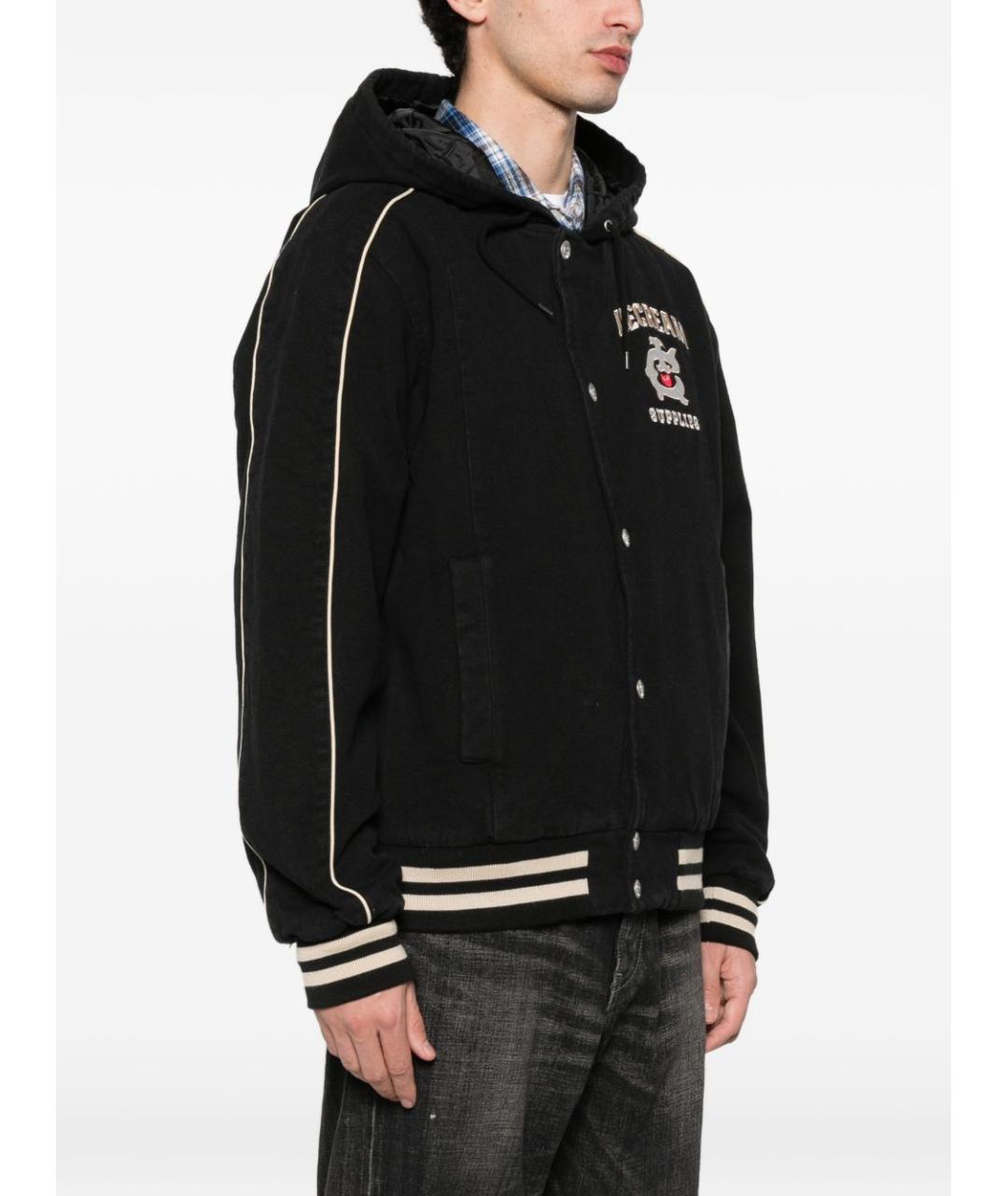 icecream Черная хлопковая куртка, фото 3