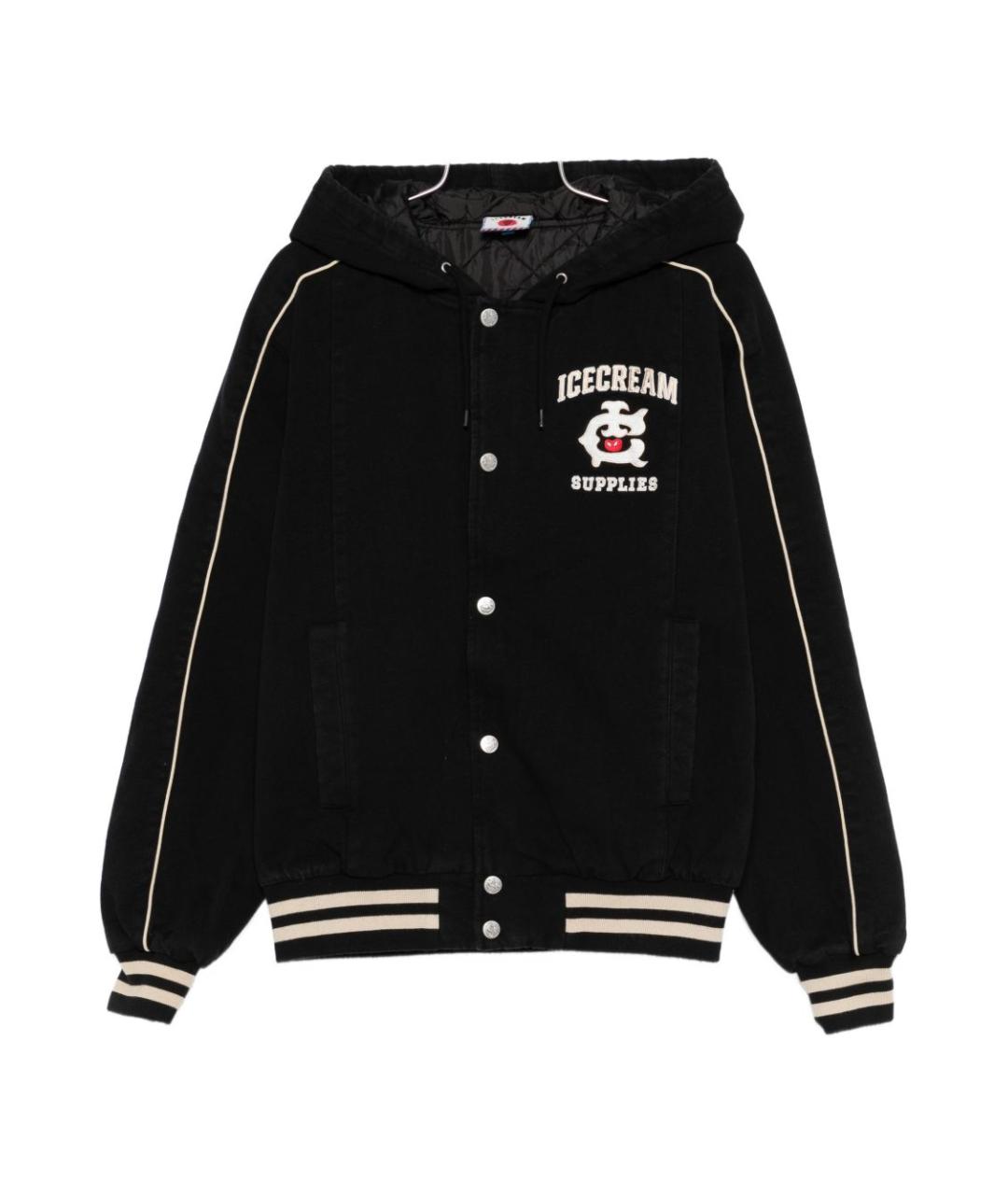 icecream Черная хлопковая куртка, фото 1
