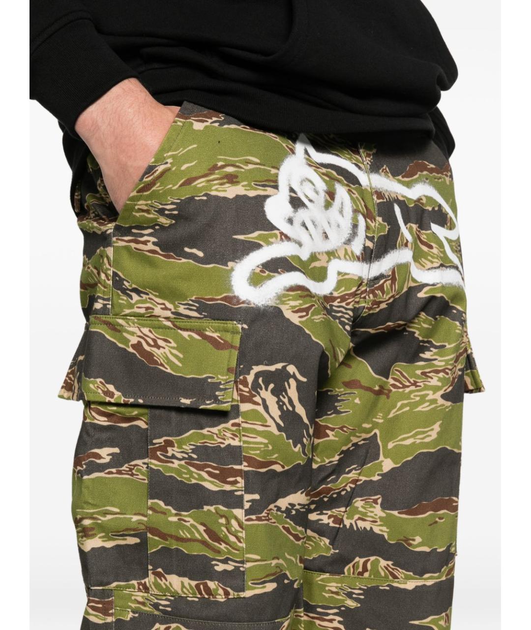 icecream Коричневые хлопковые повседневные брюки, фото 3