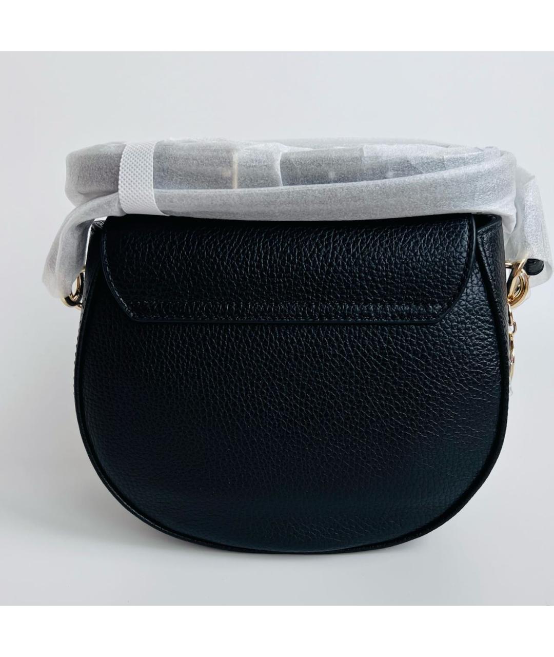 COCCINELLE Черная кожаная сумка через плечо, фото 3