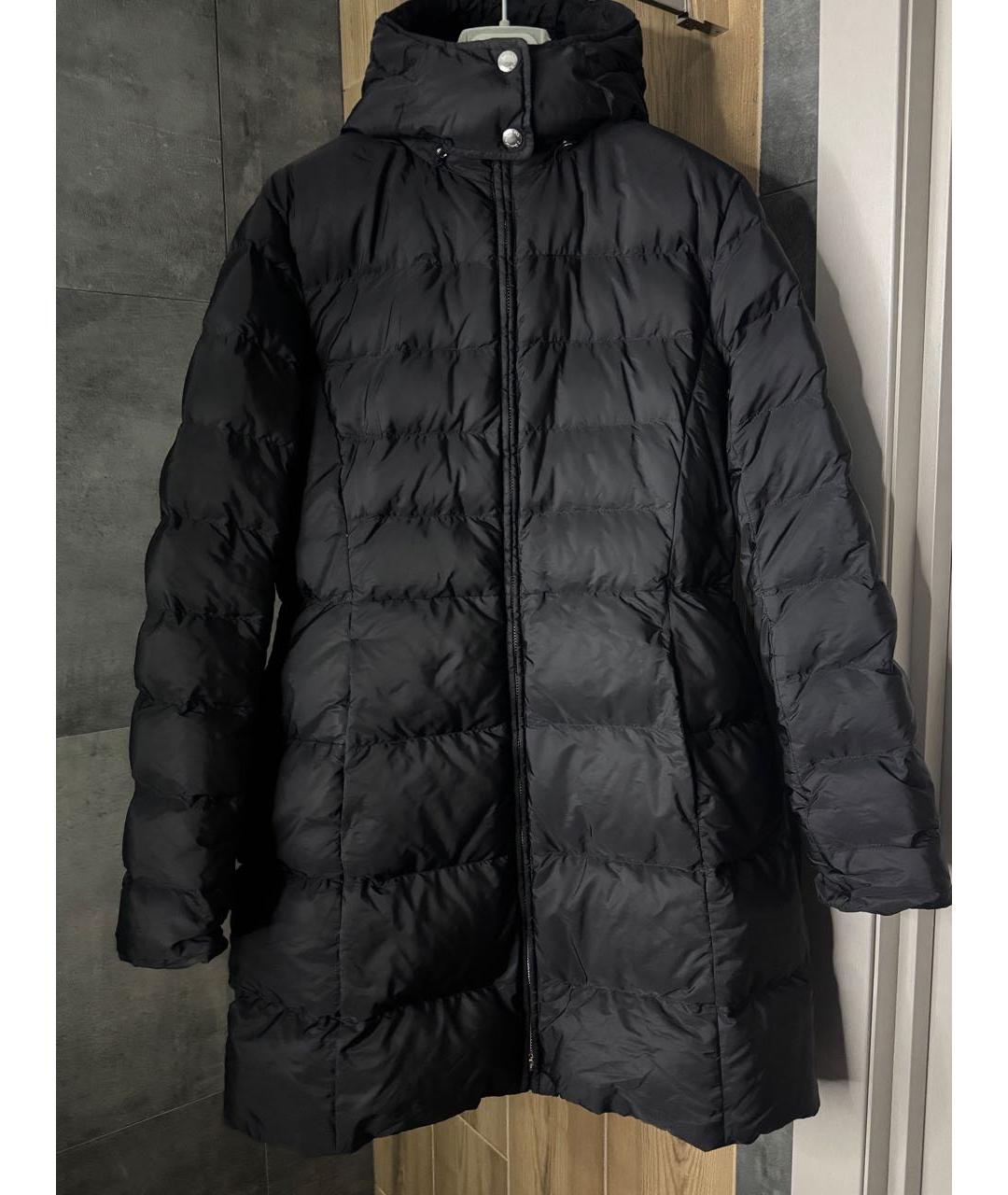 PRADA Черный полиэстеровый пуховик, фото 9