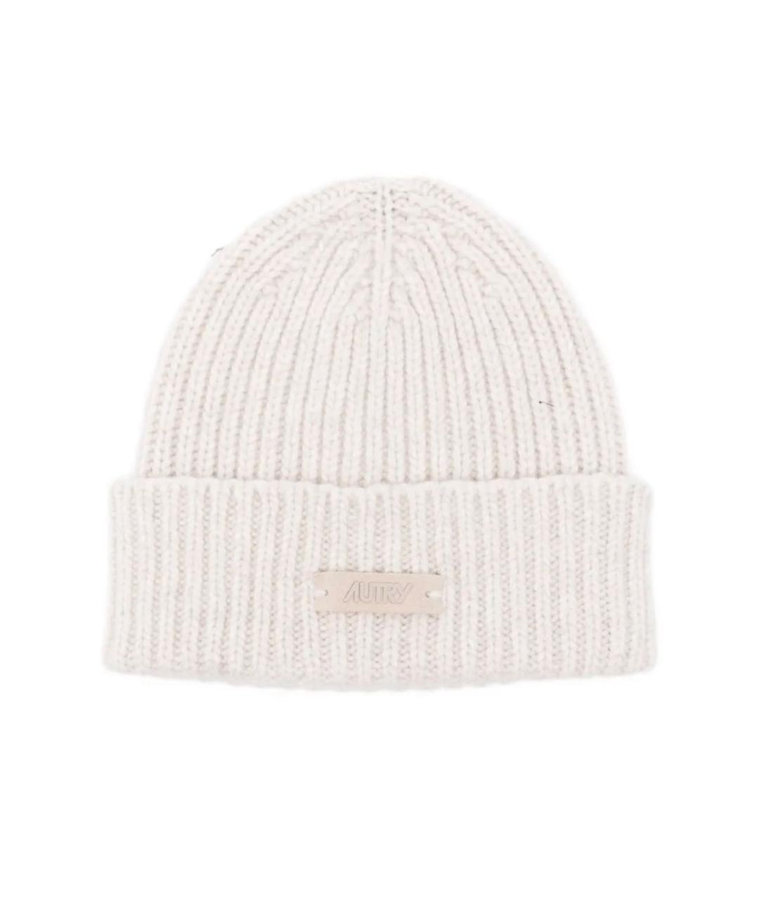AUTRY Бежевая шерстяная шапка, фото 1