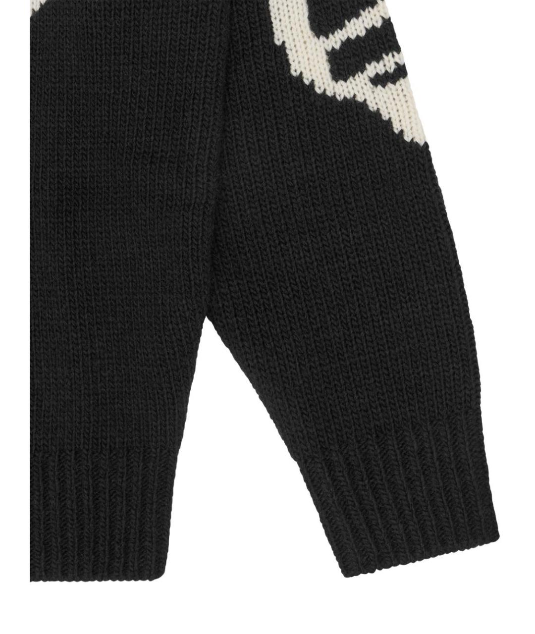 icecream Черный шерстяной джемпер / свитер, фото 3