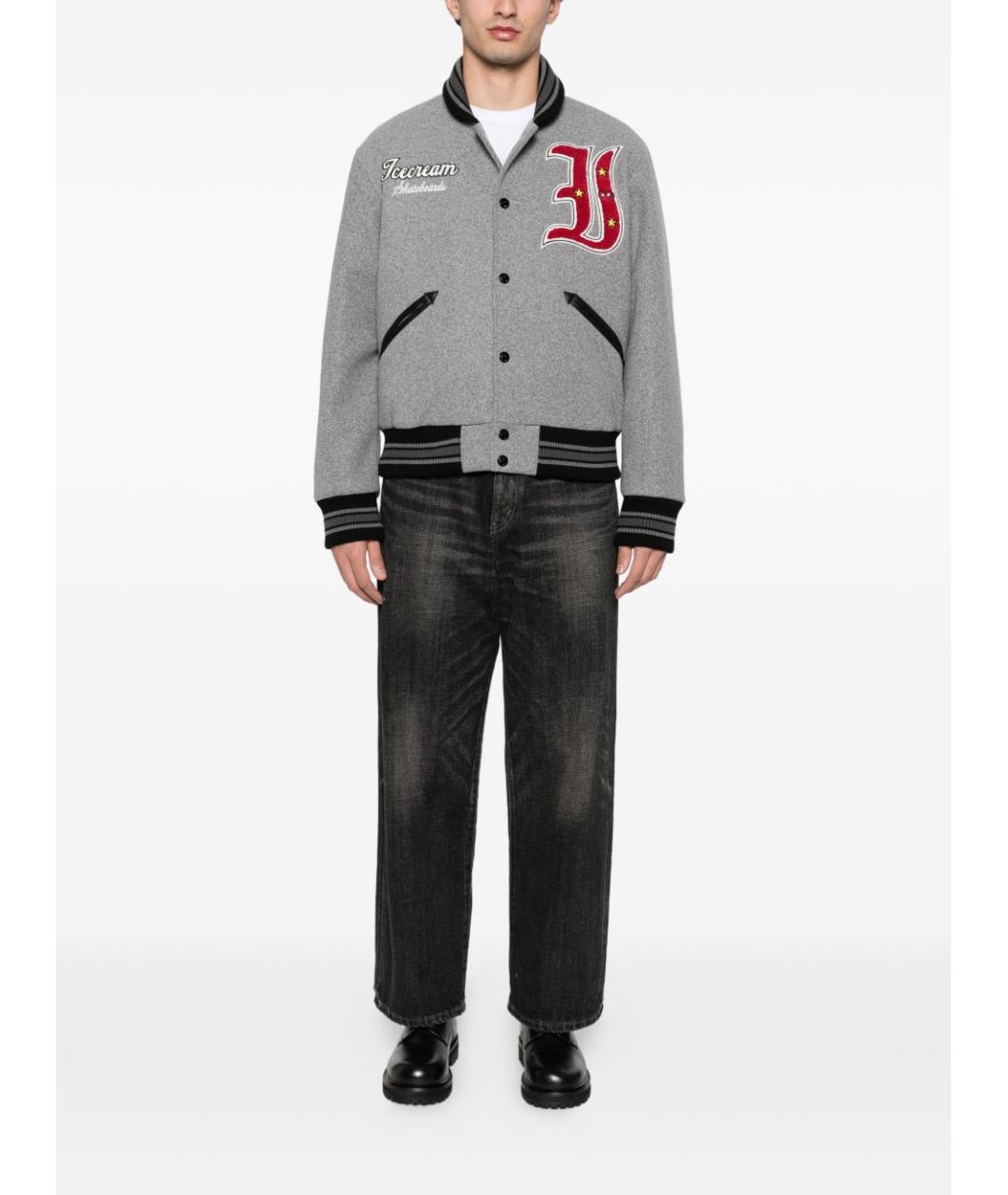 icecream Серая хлопковая куртка, фото 3