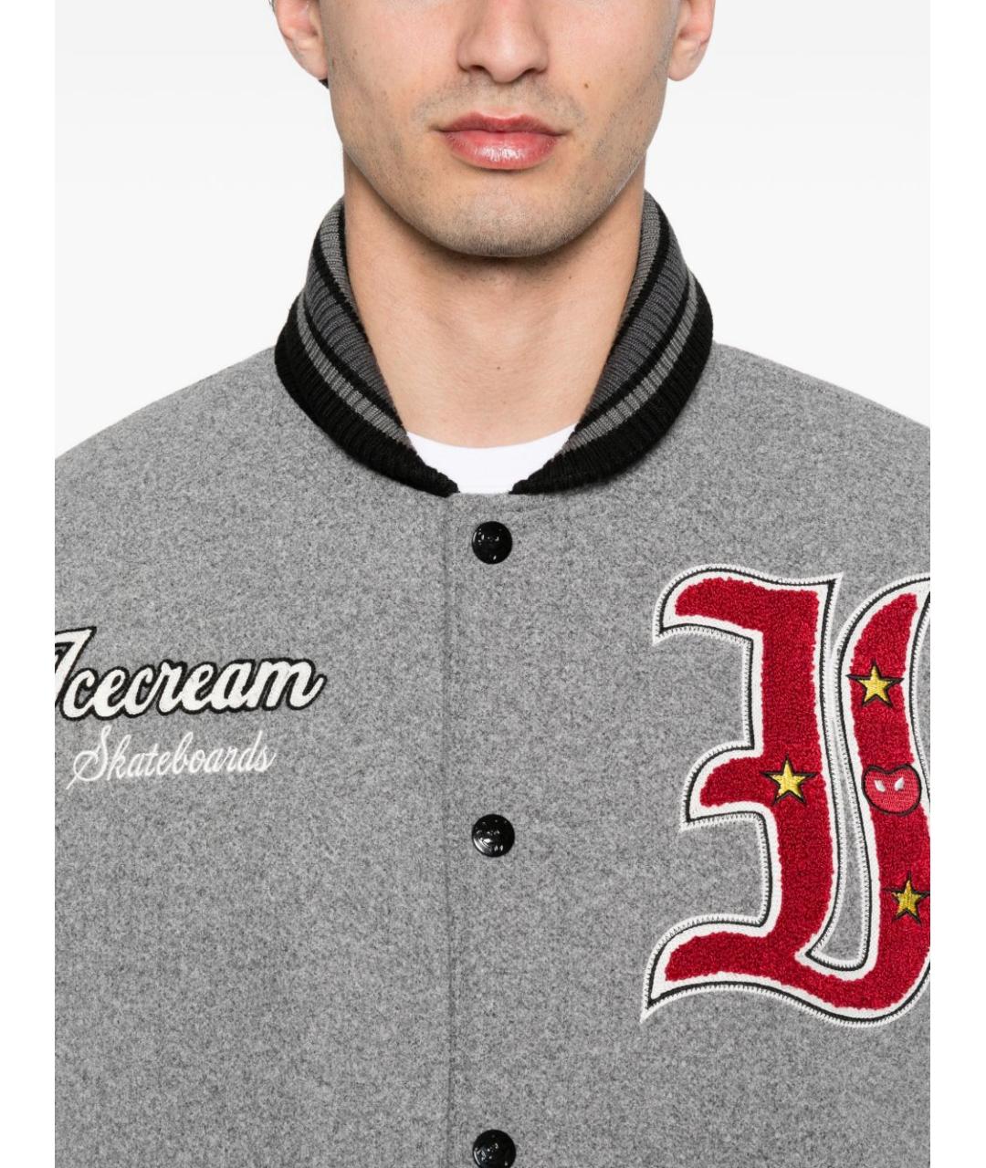 icecream Серая хлопковая куртка, фото 4