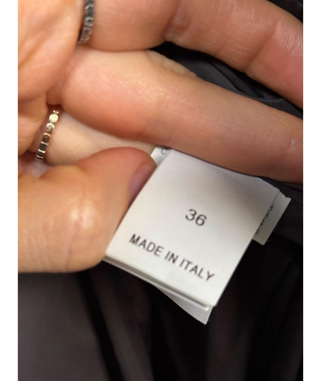 BRUNELLO CUCINELLI Антрацитовый шерстяной пуховик, фото 6