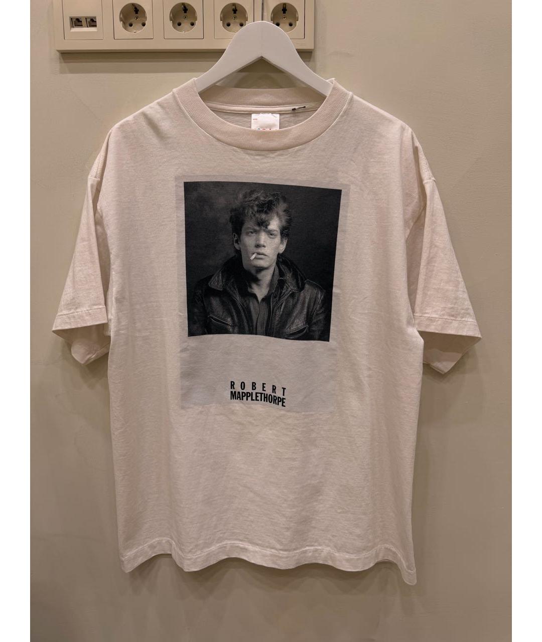 SAINT Mxxxxxx Белая хлопковая футболка, фото 6