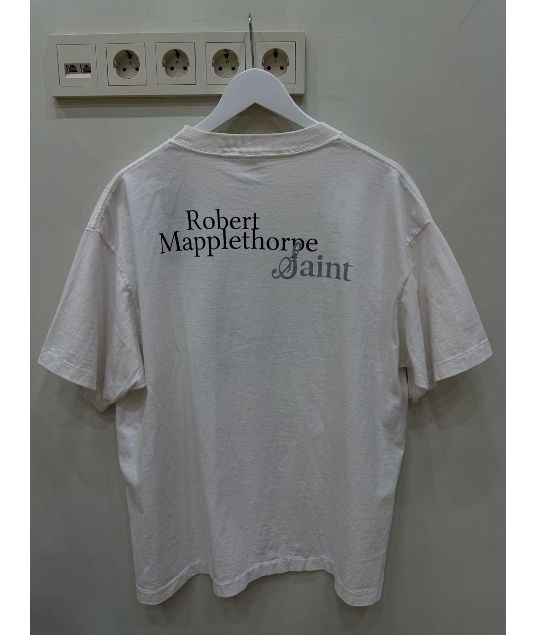 SAINT Mxxxxxx Белая хлопковая футболка, фото 2