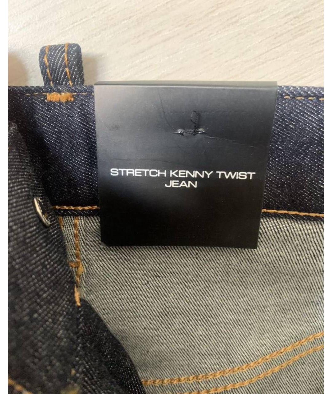 DSQUARED2 KIDS Темно-синие деним детские джинсы, фото 4