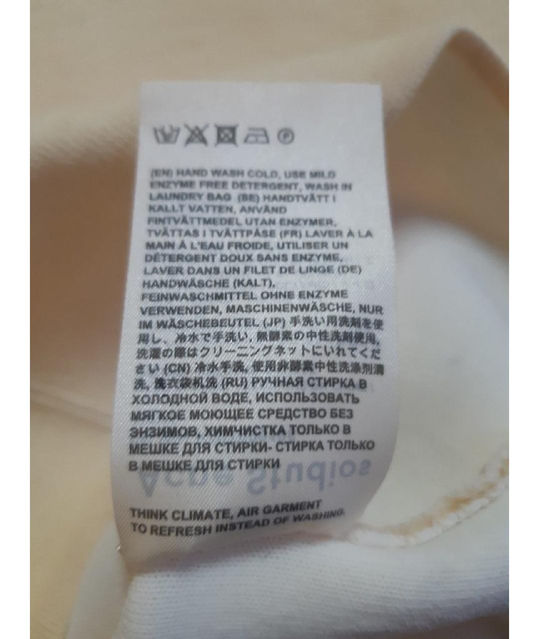 ACNE STUDIOS Желтый шерстяной джемпер / свитер, фото 5