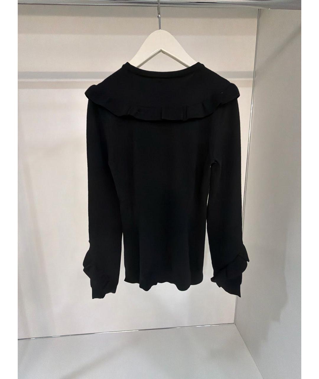 FENDI Черный кашемировый джемпер / свитер, фото 2