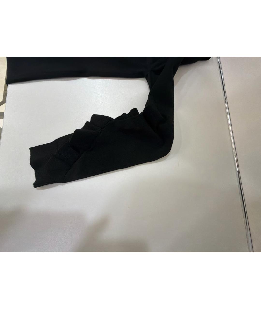 FENDI Черный кашемировый джемпер / свитер, фото 6