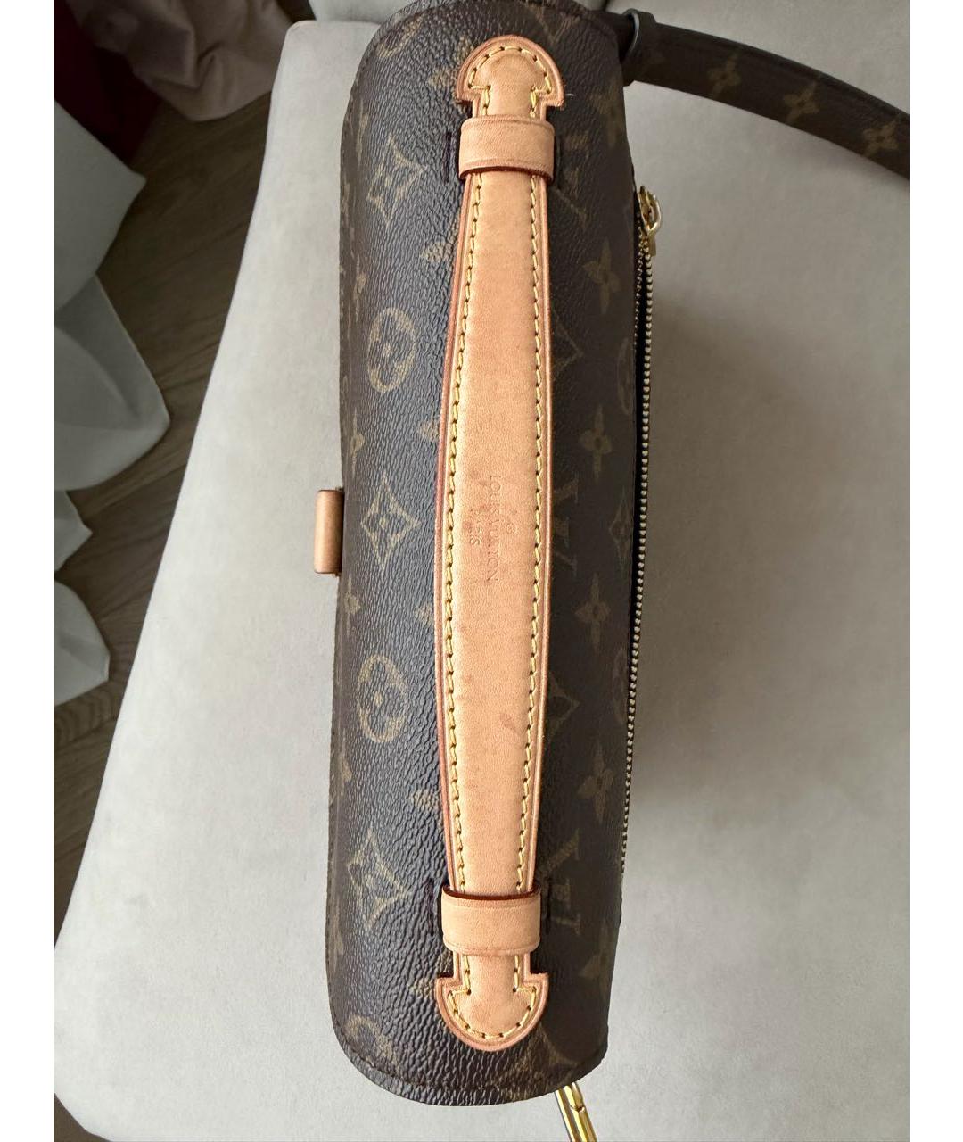 LOUIS VUITTON Коричневая сумка через плечо, фото 6