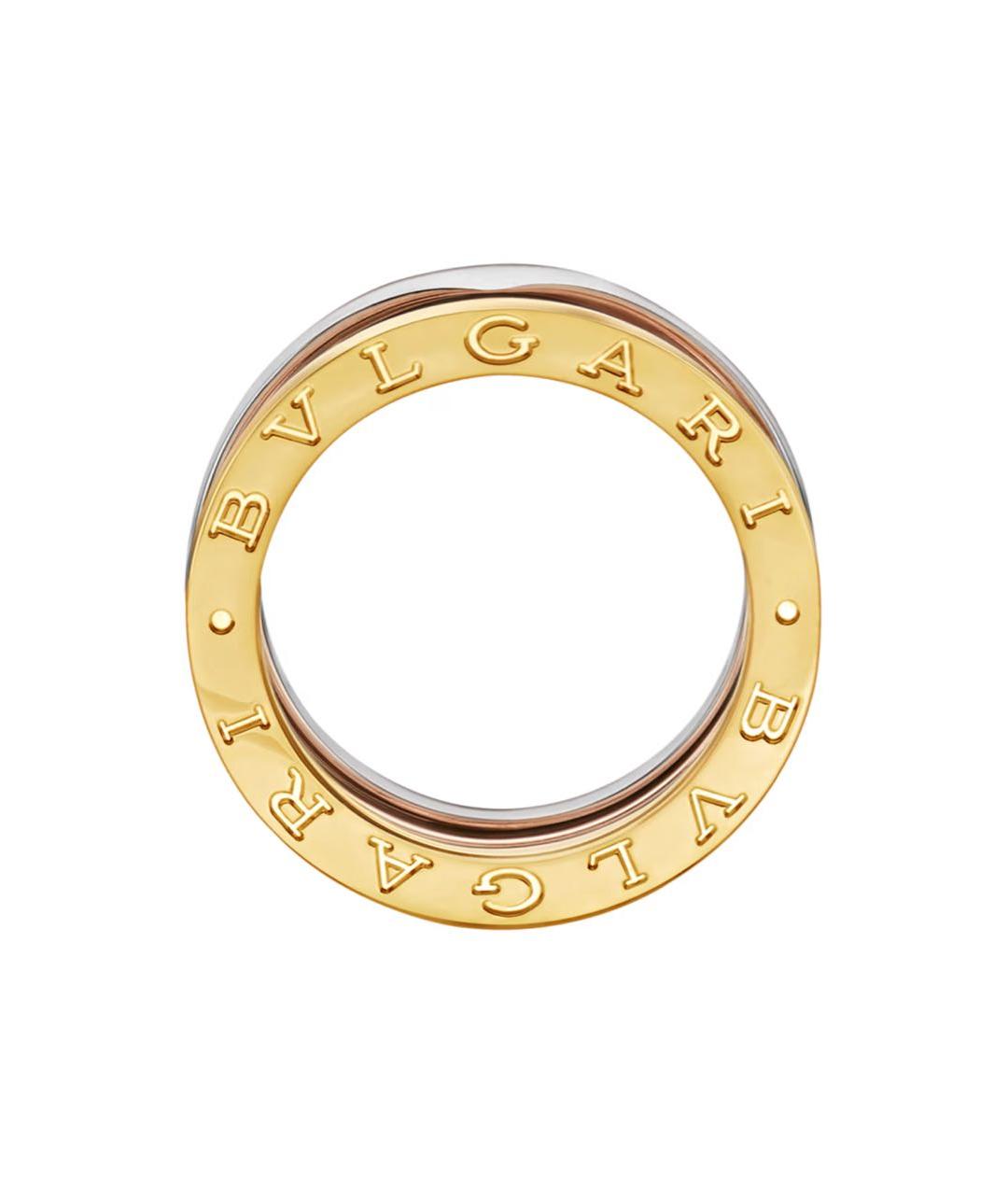 BVLGARI Желтое кольцо из розового золота, фото 2