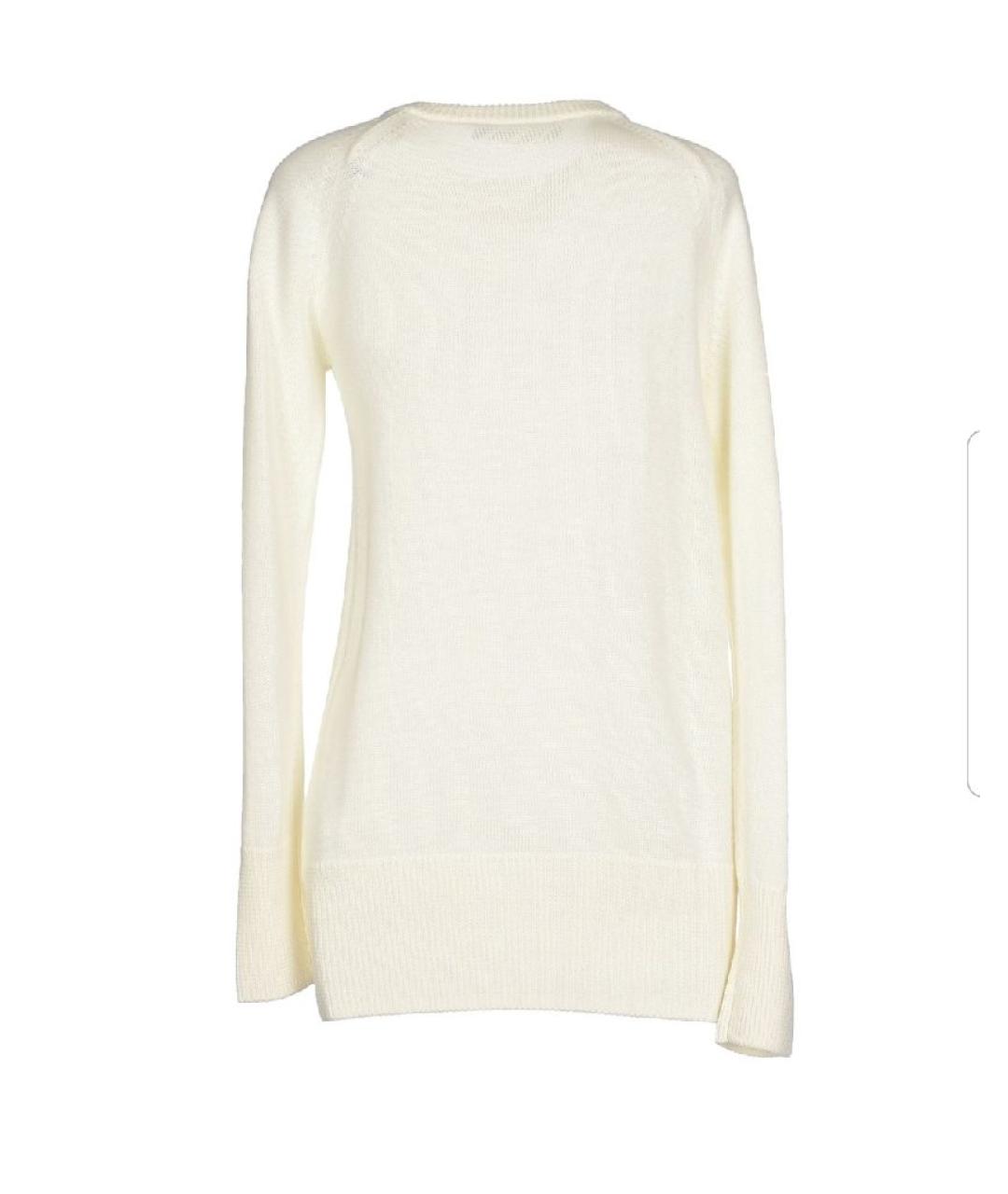 LOVE MOSCHINO Бежевый шерстяной джемпер / свитер, фото 2