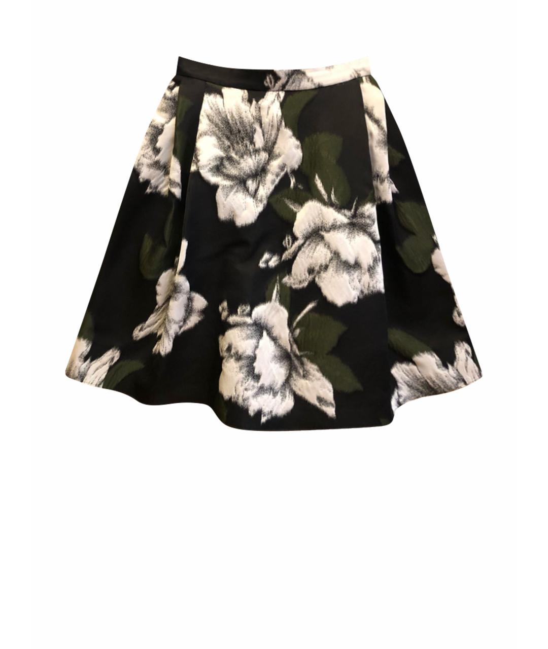 LANVIN Мульти полиэстеровая юбка мини, фото 1