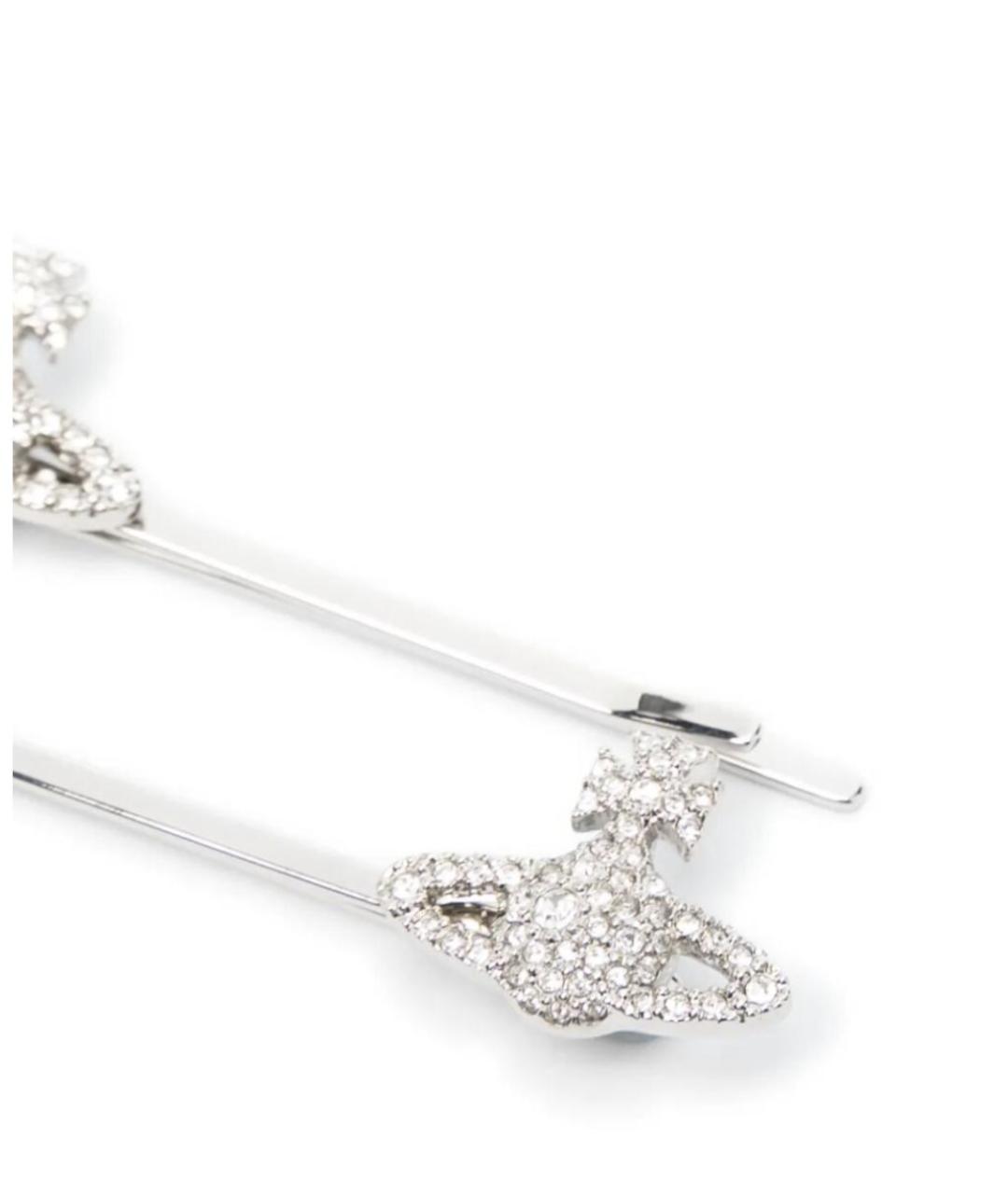 VIVIENNE WESTWOOD Серебряная заколка, фото 2