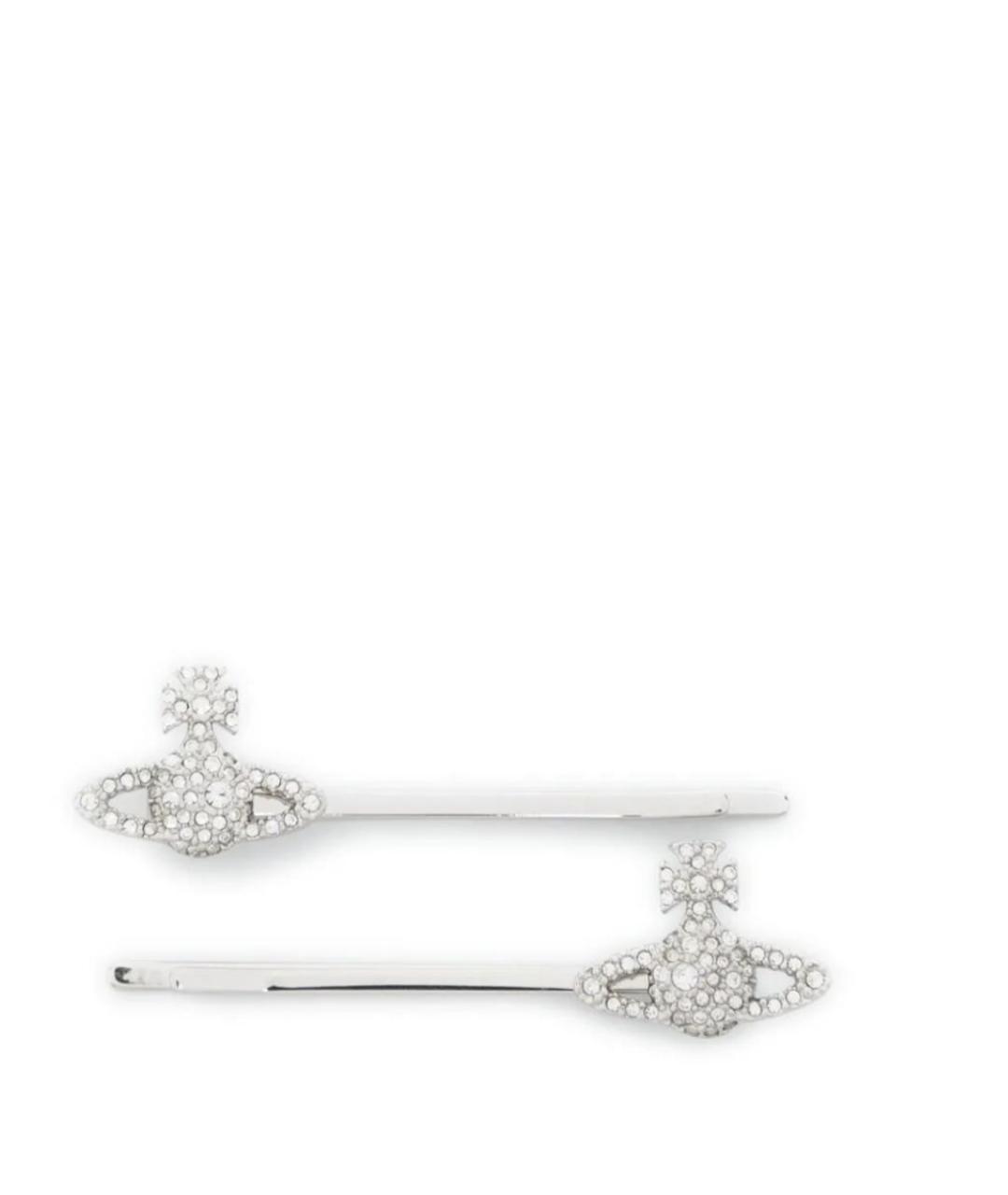 VIVIENNE WESTWOOD Серебряная заколка, фото 1