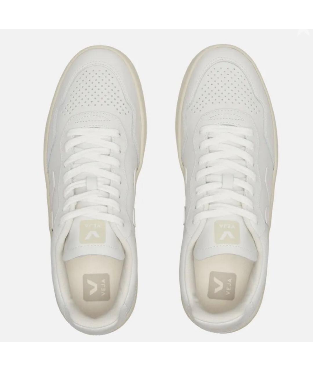 VEJA Белые кожаные низкие кроссовки / кеды, фото 3