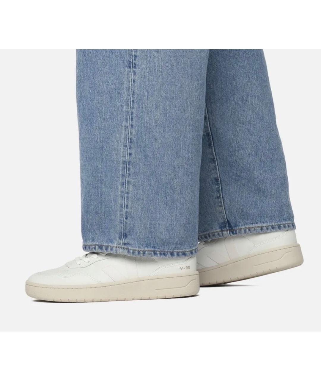 VEJA Белые кожаные низкие кроссовки / кеды, фото 7