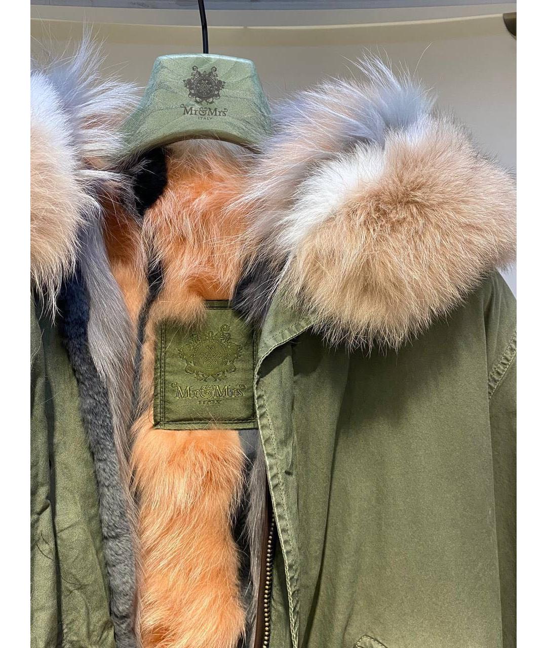 MR & MRS ITALY Зеленая парка, фото 3