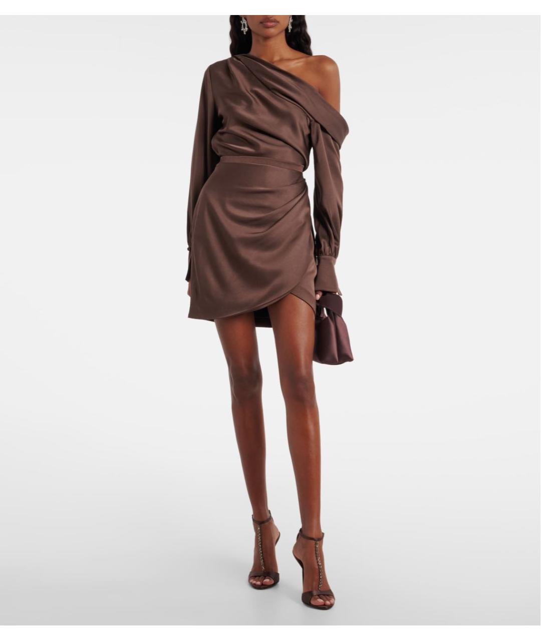 PARIS TEXAS Коричневые босоножки, фото 7