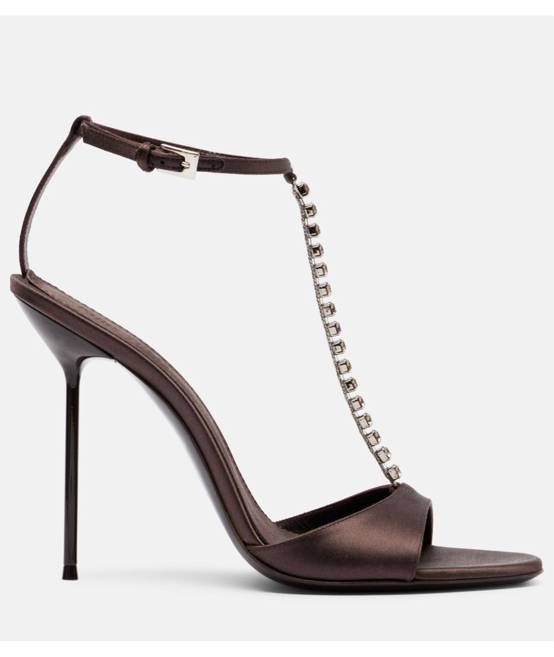 PARIS TEXAS Коричневые босоножки, фото 8