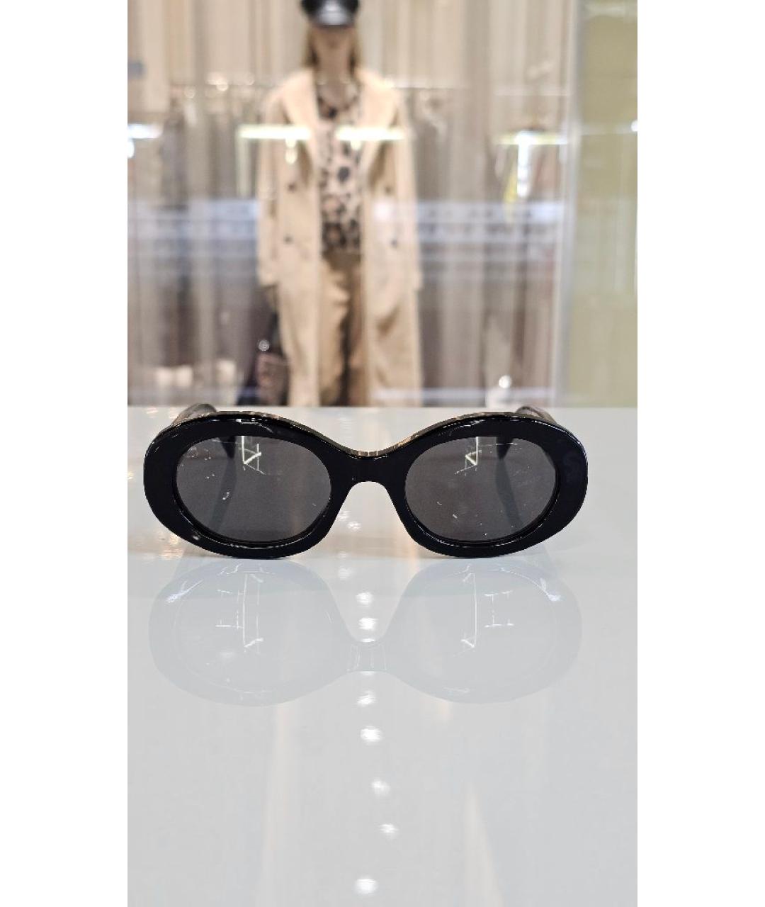 CELINE Черные пластиковые солнцезащитные очки, фото 7