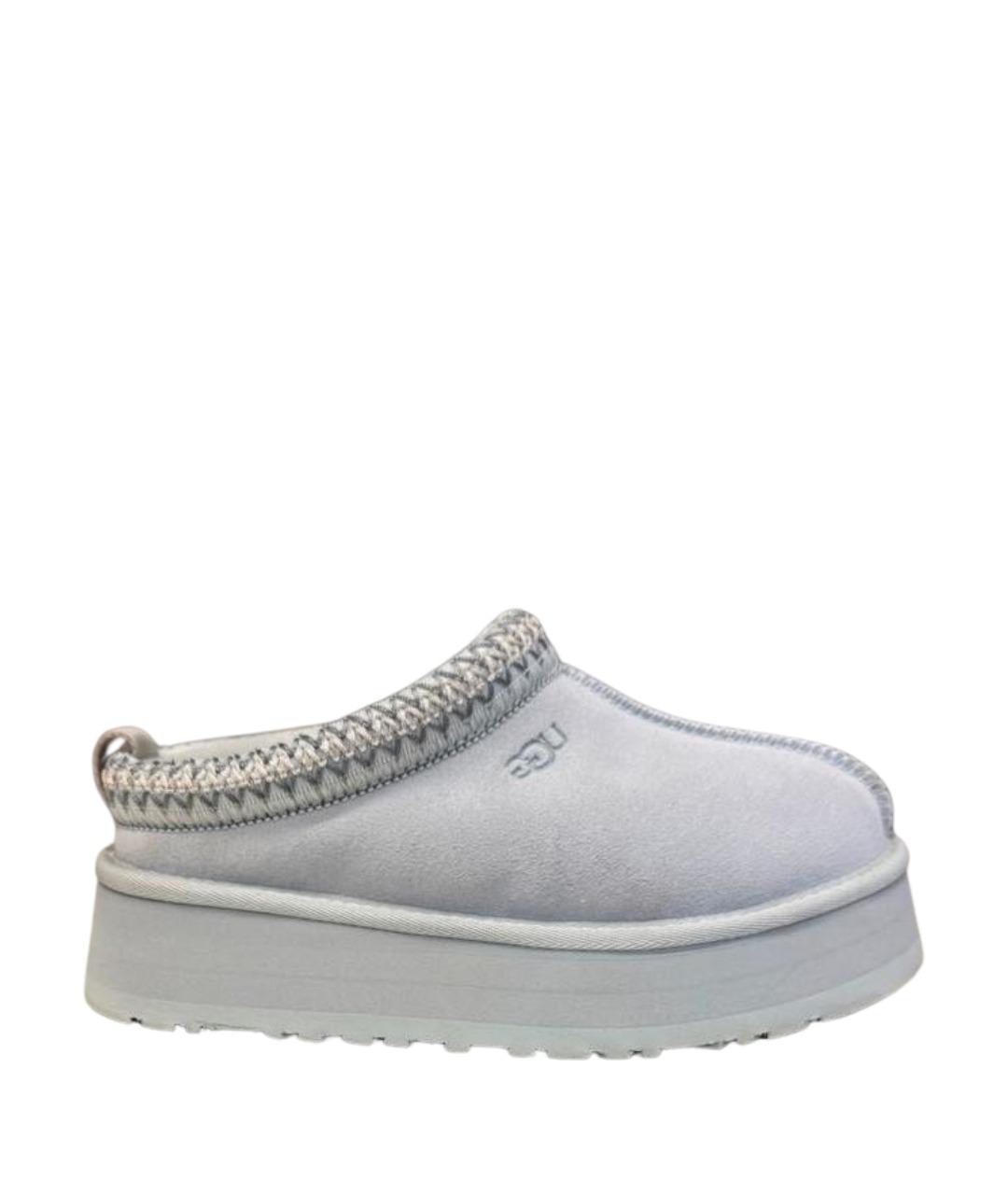 UGG AUSTRALIA Голубые замшевые сабо, фото 1