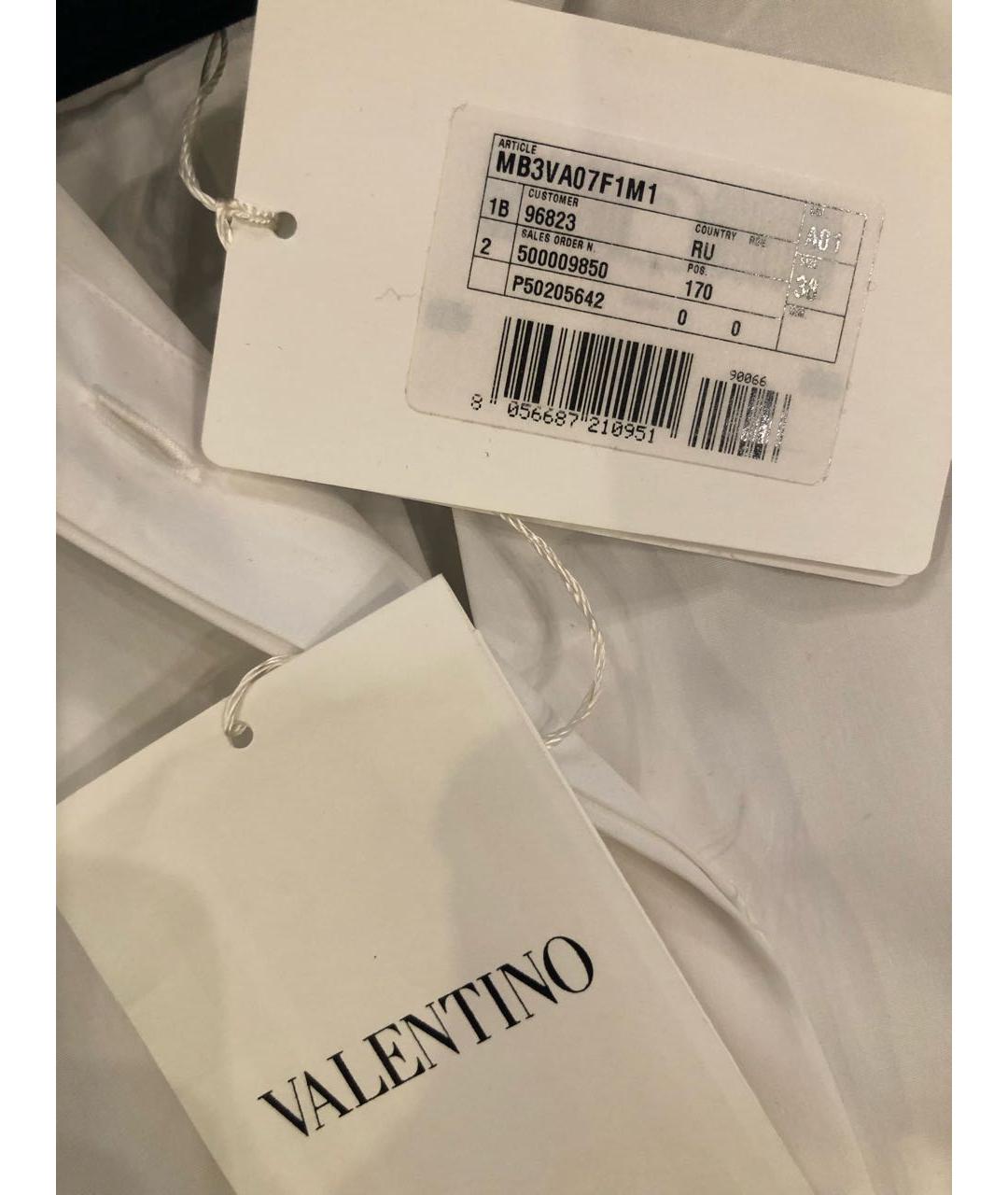 VALENTINO Мульти хлопковое повседневное платье, фото 3