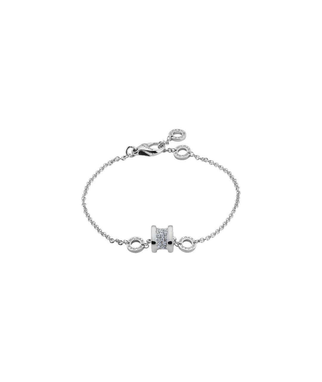 BVLGARI Серебрянный браслет из белого золота, фото 1