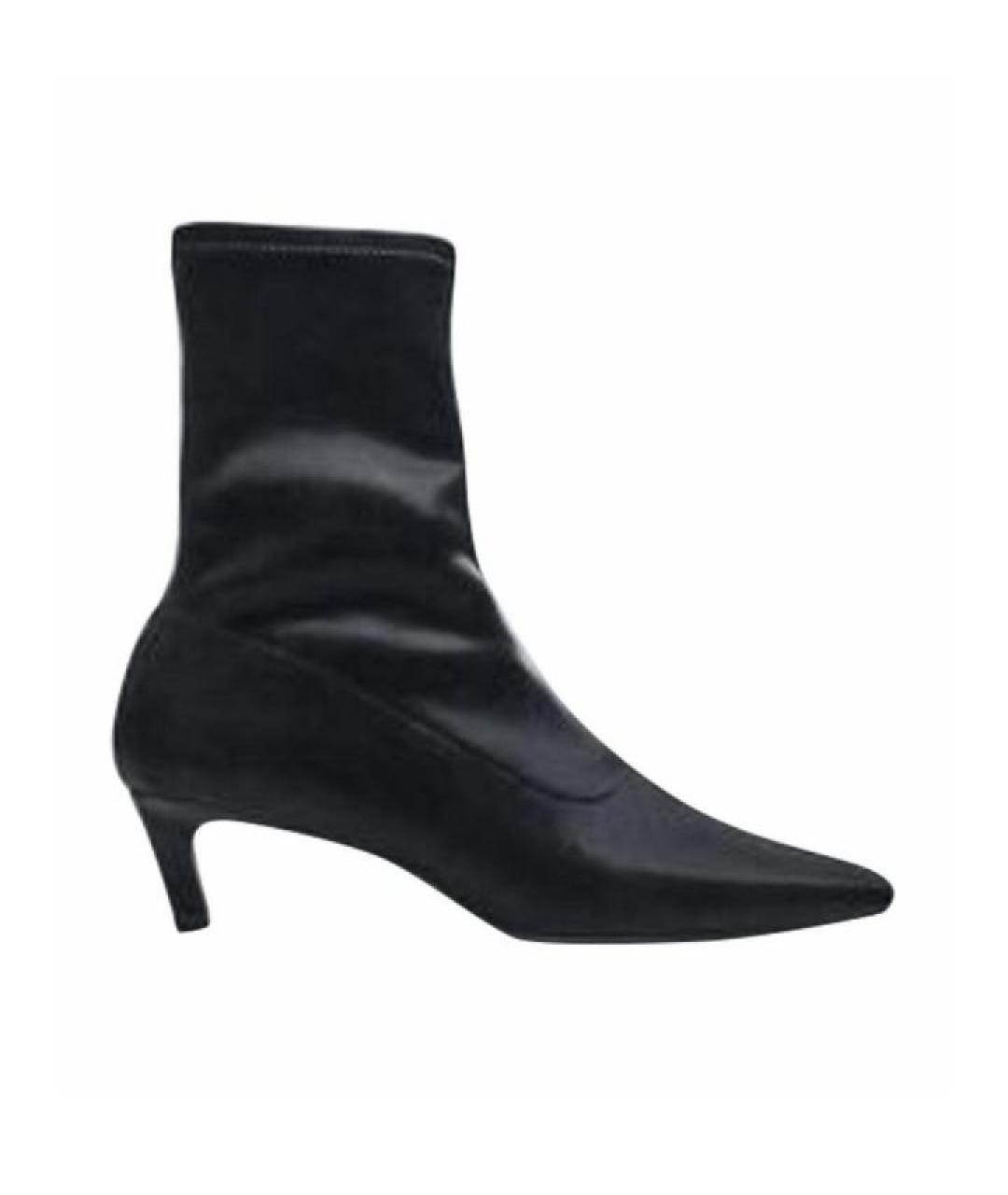 GUCCI Черные кожаные полусапоги, фото 8