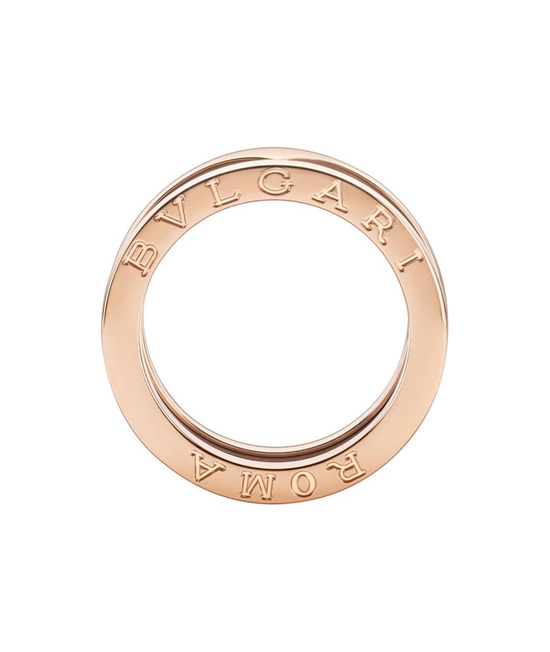 BVLGARI Бежевое кольцо из розового золота, фото 2