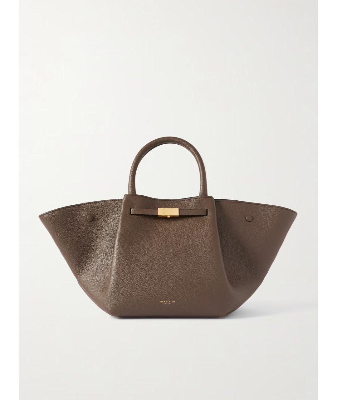 DEMELLIER Кожаная сумка с короткими ручками, фото 4