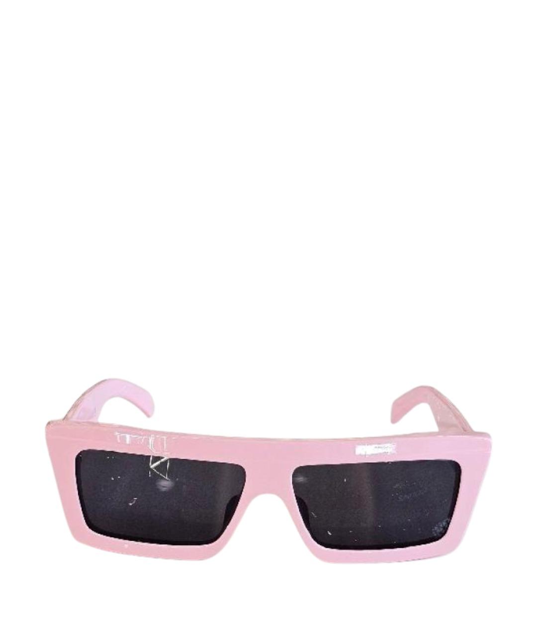 CELINE Розовые пластиковые солнцезащитные очки, фото 1
