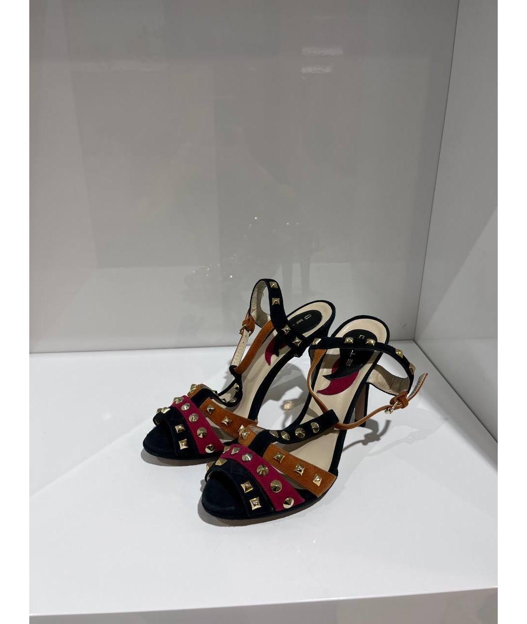 ETRO Черные босоножки, фото 2