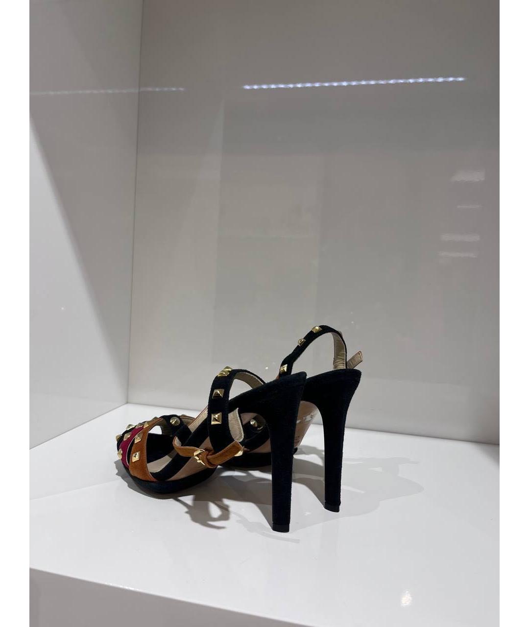 ETRO Черные босоножки, фото 3