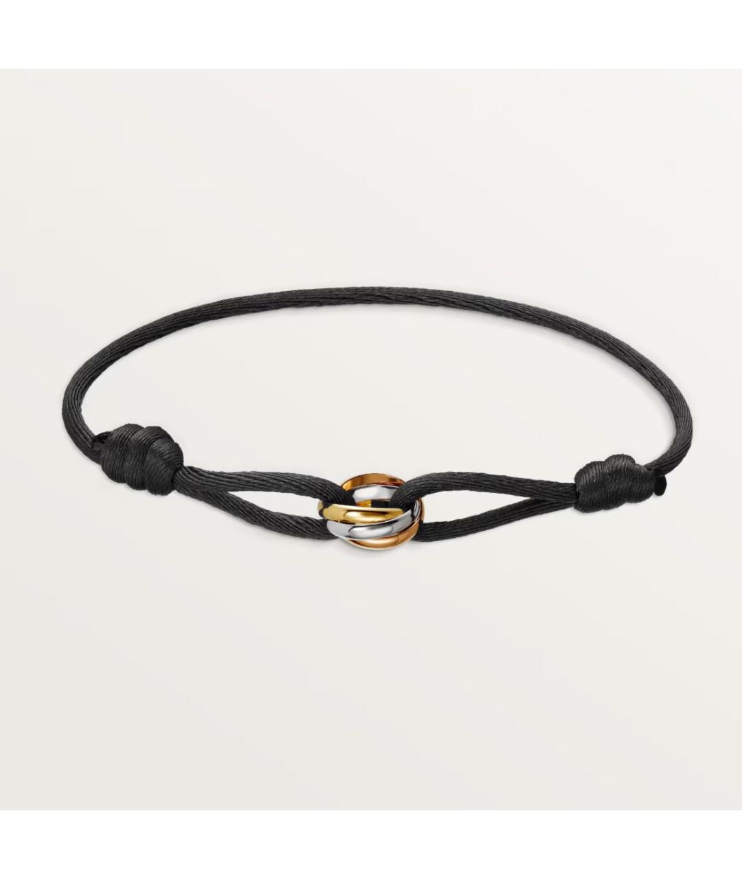 CARTIER Черный браслет из желтого золота, фото 7