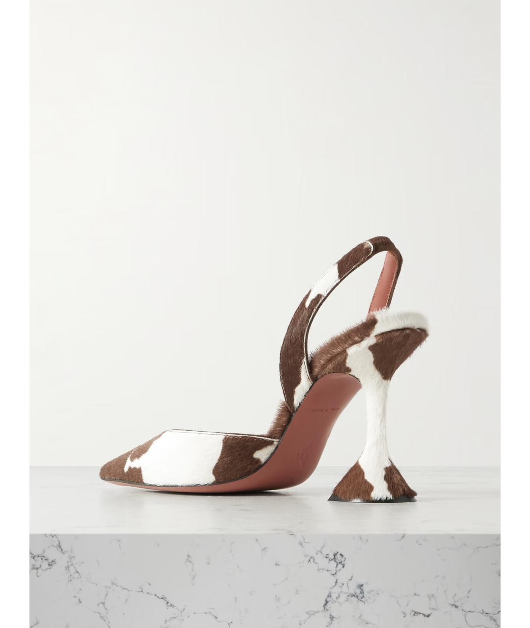 Amina Muaddi Мульти кожаные туфли, фото 4