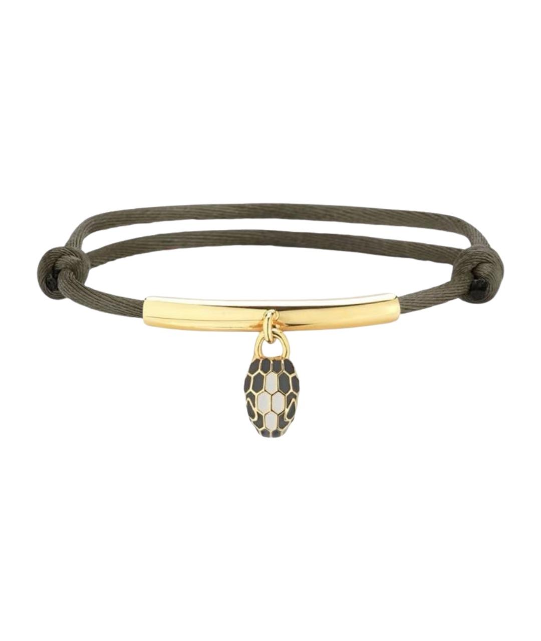 BVLGARI Хаки браслет, фото 1