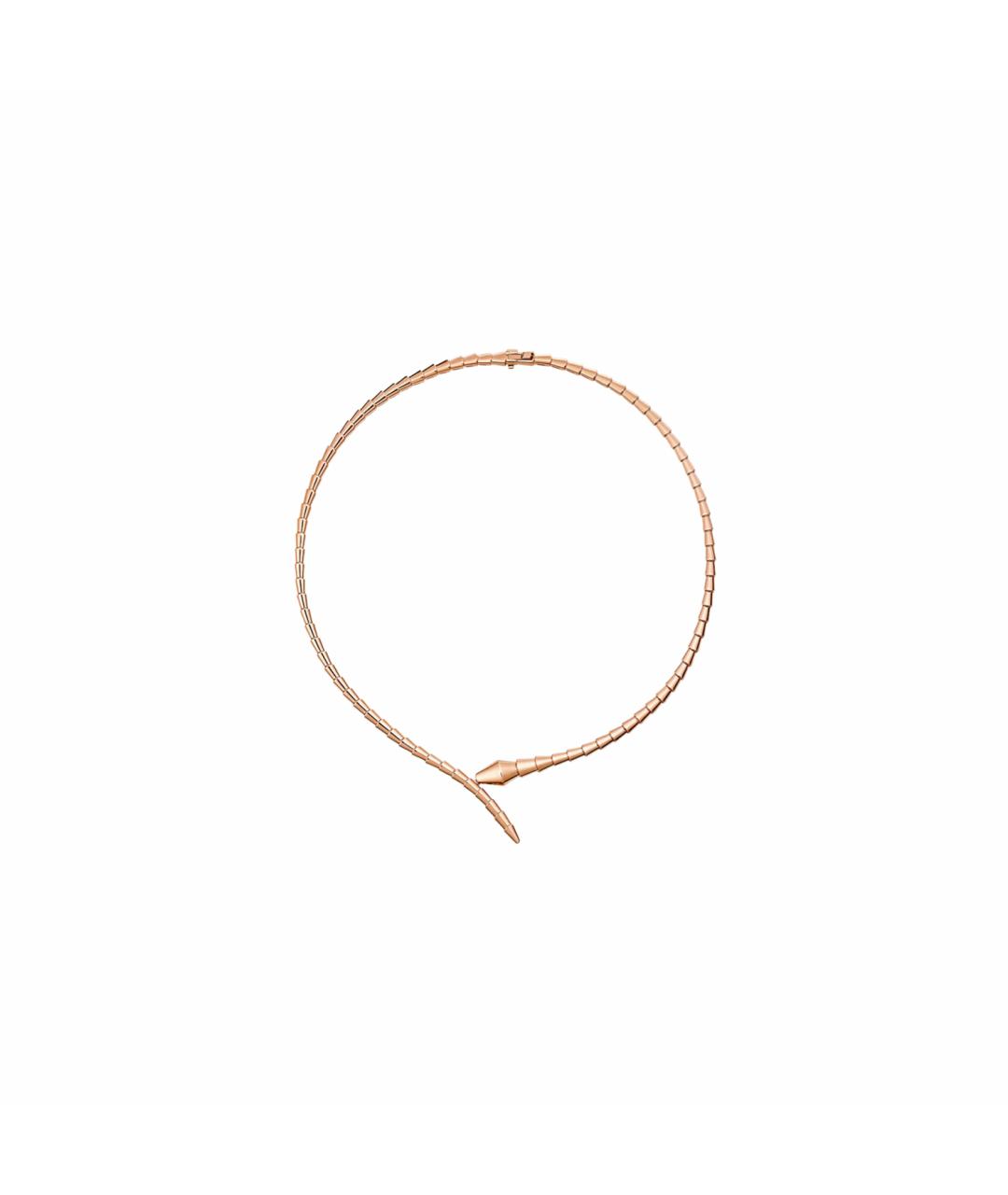 BVLGARI Бежевая подвеска из розового золота, фото 1