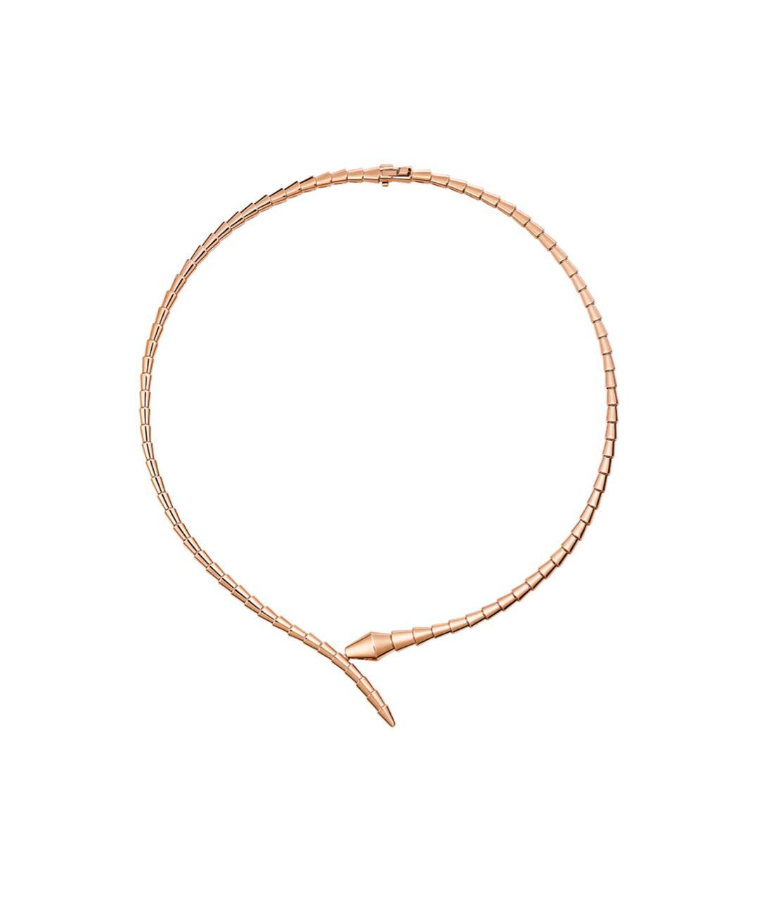 BVLGARI Бежевая подвеска из розового золота, фото 3