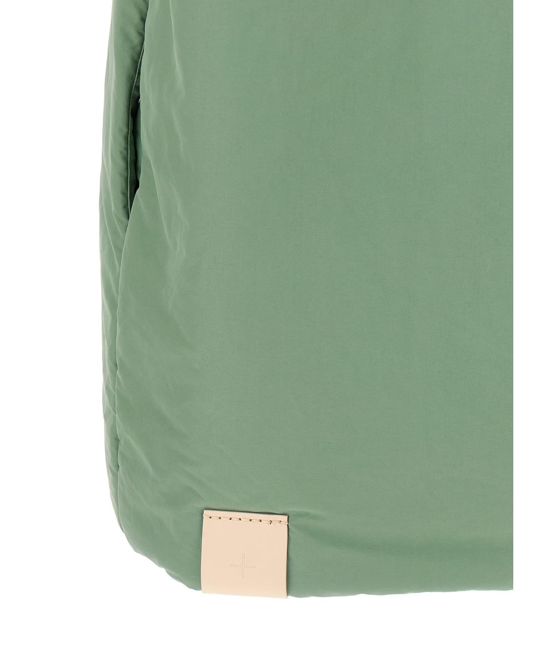 JIL SANDER Зеленый полиэстеровый жилет, фото 3