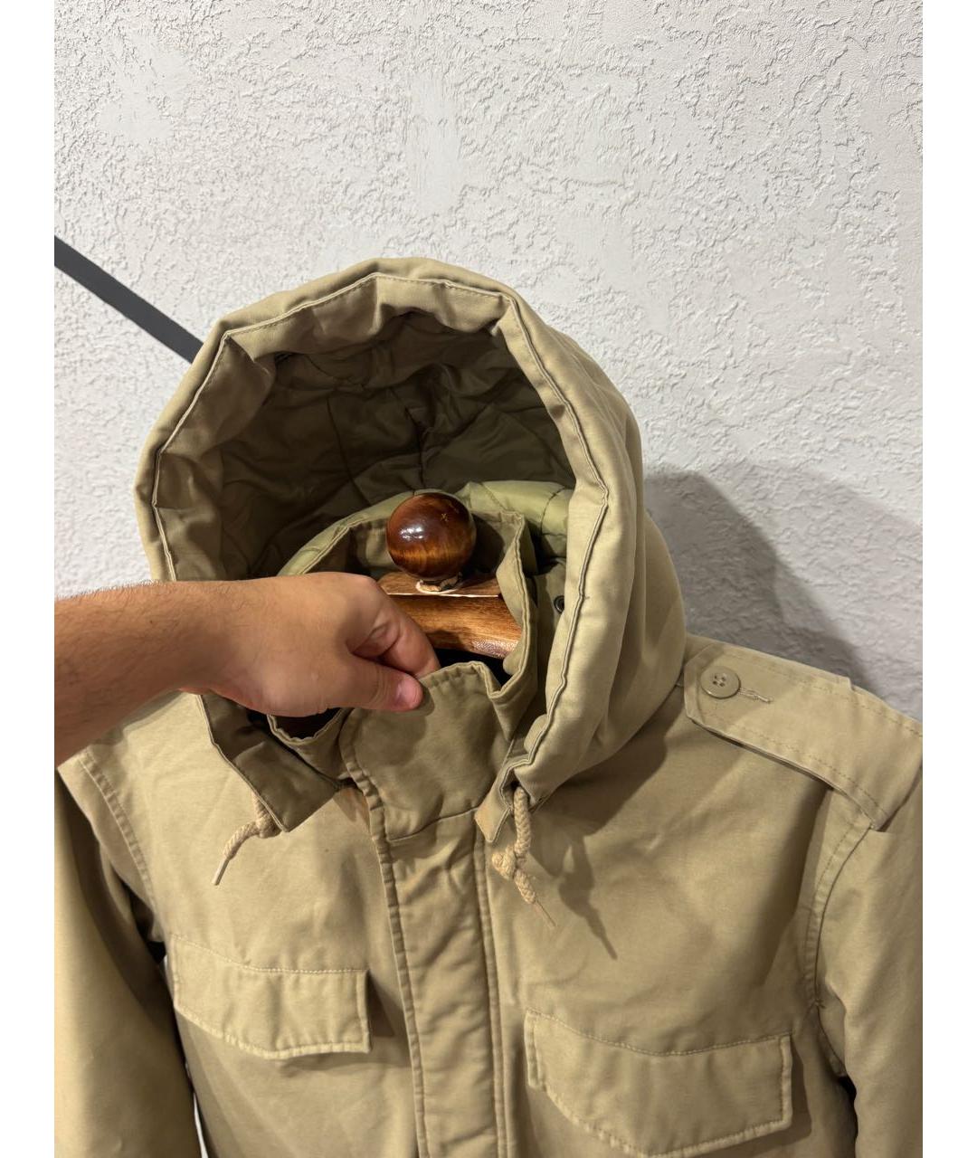 CARHARTT Бежевая полиэстеровая парка, фото 6