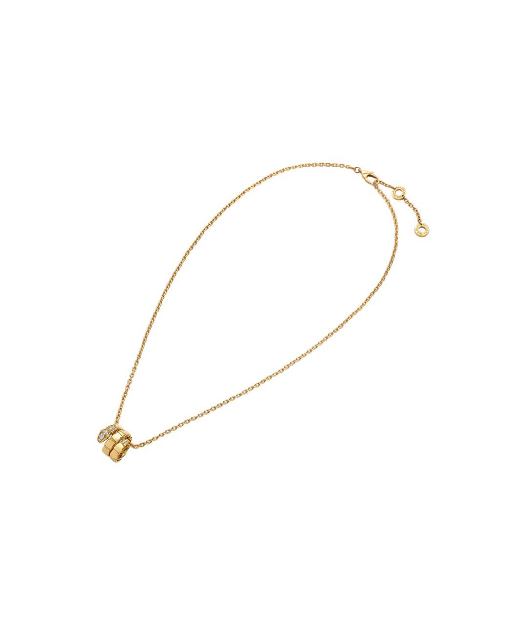 BVLGARI Желтая подвеска из желтого золота, фото 2