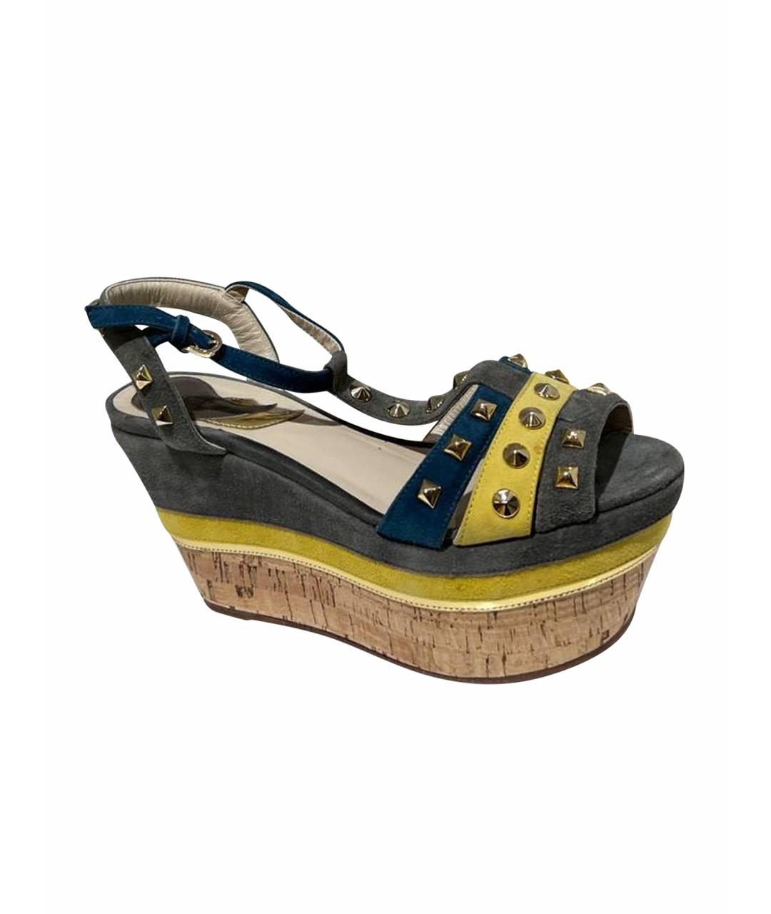 ETRO Мульти босоножки, фото 1