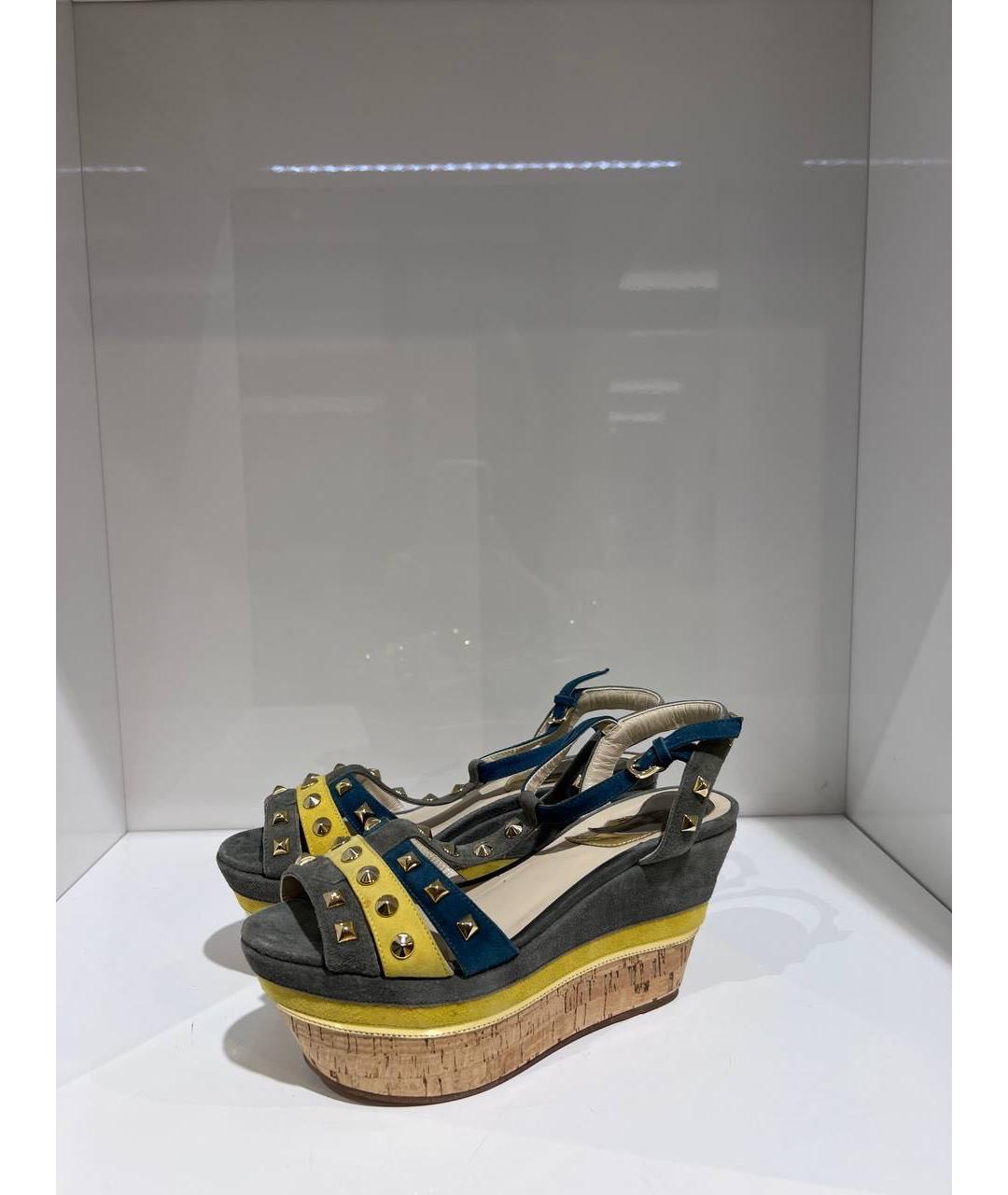 ETRO Мульти босоножки, фото 2