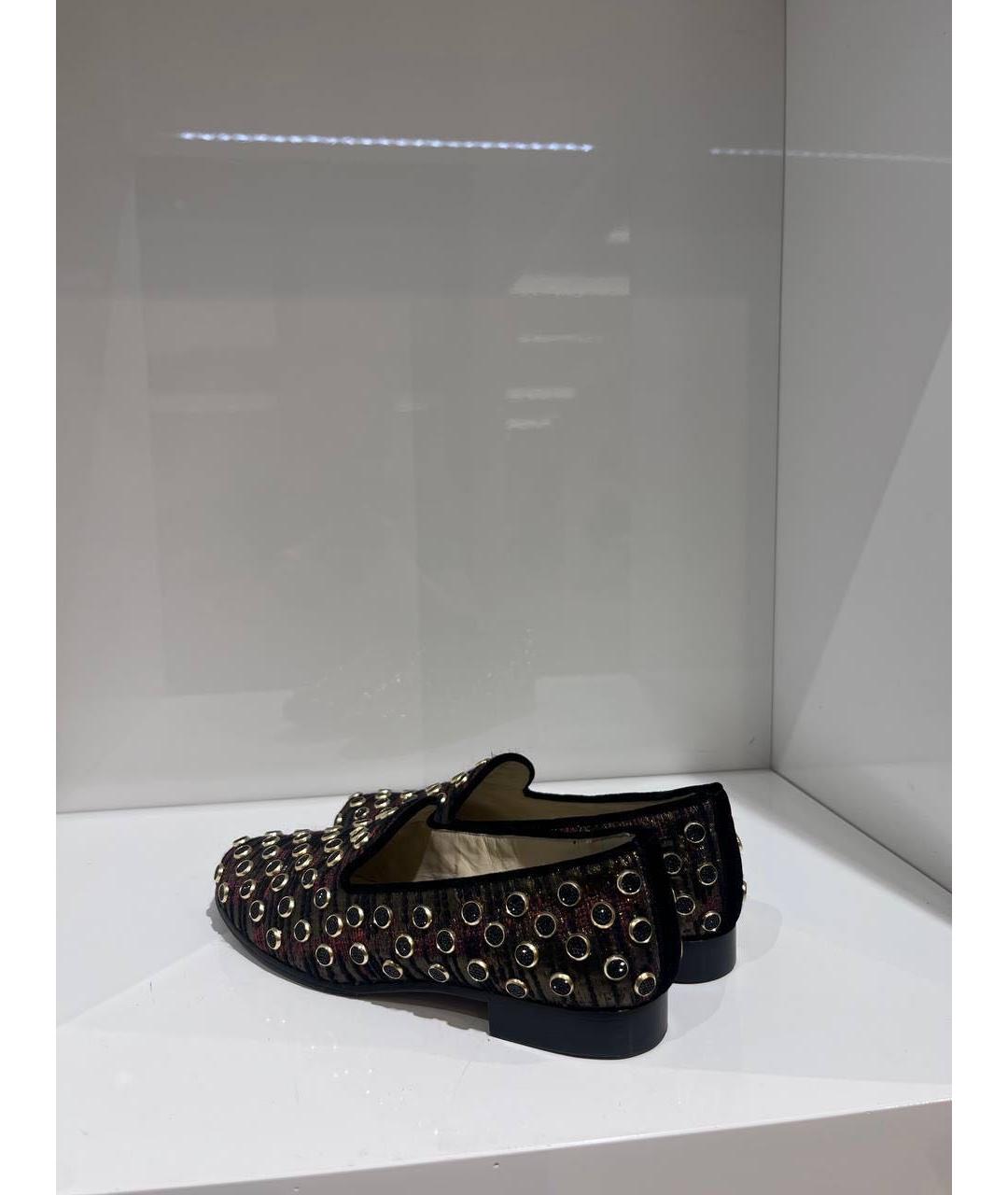 ETRO Бордовые туфли, фото 3